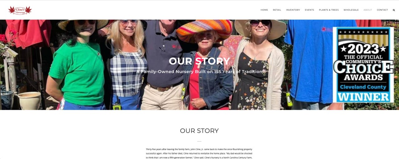 Previous about page