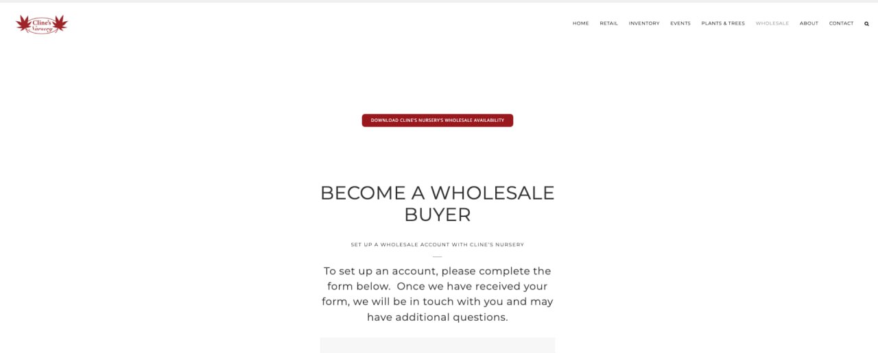 Previous wholesale page